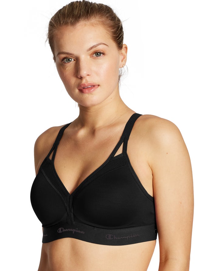 Champion Dame Sport Bh Sort - The Curvy Strappy - Danmark YJZ-243760